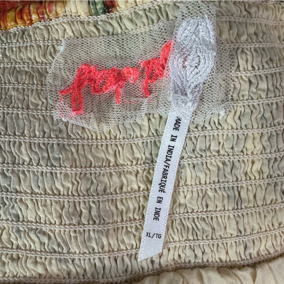 Free People Ethereal Bohemian Renaissance Timeless Tapestry Maxi Dress XL NWT - Picture 15 of 17